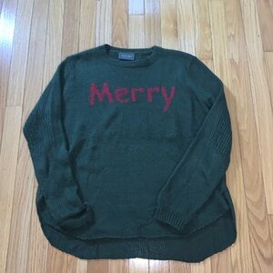 Wooden Ships “Merry” sweater size s/m
